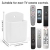 AUGHOA 2 Pack Self adhesive Remote Control Holder, Wall Mount