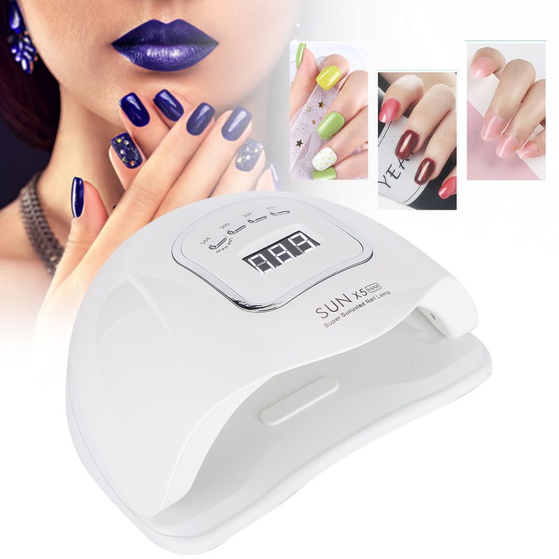 150W Nail Art Lamp Dryer Fast Drying Gel Polish Curing