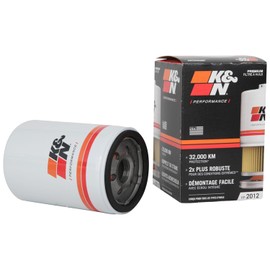 K&N HP-2012 Filtro de Aceite Premium Diseñado para Protección de Motor para Vehículos Seleccionados