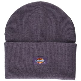 Dickies Men's Acrylic Cuffed Beanie Hat, Dusty Purple Heather, One Size