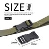 ZWZNBL 16 pieces of 20mm wide webbing buckles, black plastic
