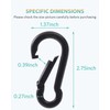 SEPWIK Carabiner Clips, 316 Stainless Steel Carabiner Clip, Heavy Duty