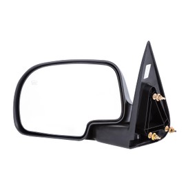 SPYDCHACK Side Mirror Fits for 2003-2006 Chevy Silverado 1500 2500 HD 3500 HD,for GMC Sierra 1500 2500 HD,Yukon/Yukon XL 1500 Power Heated Manual Folding Front Left Driver Side Door Mirror