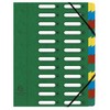 Exacompta 5324E Premium Folder Harmonica Made of Extra Strong Colorspan