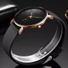 Lige Waterproof Men's Watch Quartz Analog Second Dial Ultra-thin Classic