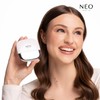 NEO MAKE UP Puder - Transparent Kompaktpuder mit Spiegel &