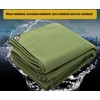 Canvas Tarp, Canvas Tarps Heavy Duty Waterproof, for Outdoors, Truck,