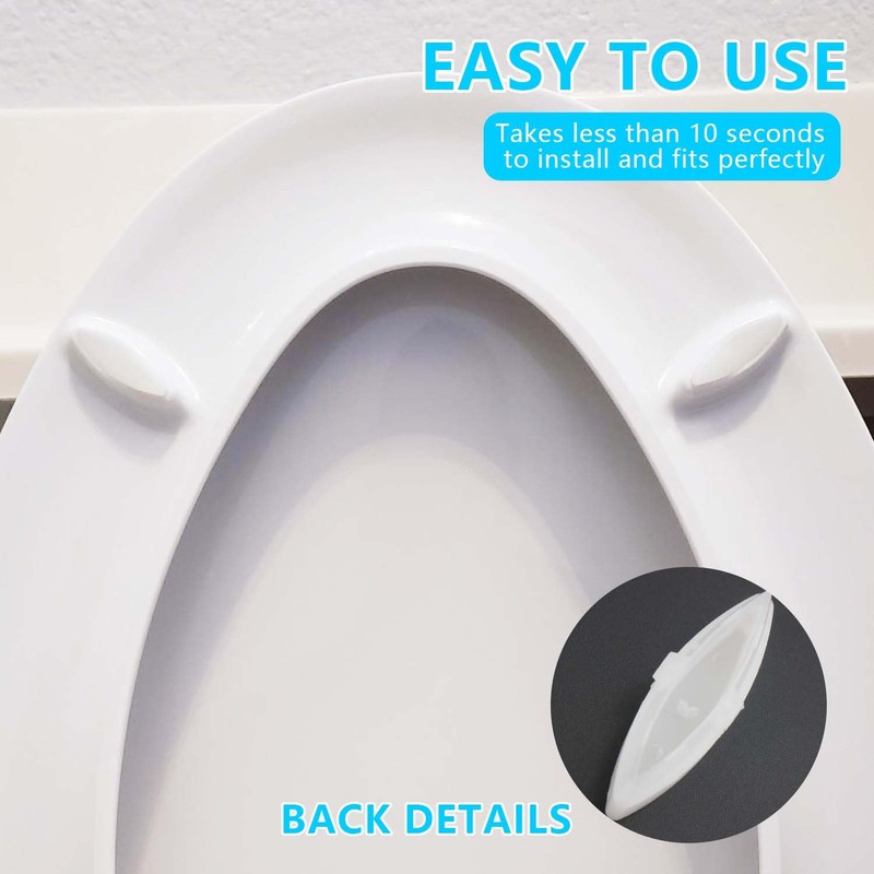 Toilet Seat Bumper for Kohler 1133070 1236365 Replacement Parts Set