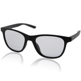 Eight Tokyo IRUV1000-8-6 Men's Sports Sunglasses, Blue Light Reduction, For Driving, UV Protection, matte black/light smoke