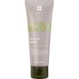 BRMUD Relief Mud Mask | Celeb's Choice Mud Mask - Body Mud Hydrating & Moisturizing Deep Pore Cleanser Face & Body Mask w/ 91.8% Nature-Derived Ingredients - K Beauty Body Mud (3.72 fl oz)