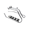 TCT-MOTORPARTS Heavy duty Saddle bag Conversion Brackets Set Fit for