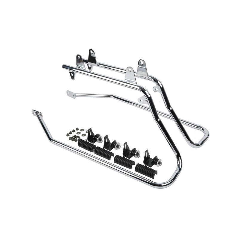 TCT-MOTORPARTS Heavy duty Saddle bag Conversion Brackets Set Fit for