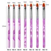 Olakin Nail Art Brushes Set[7 Pcs], Nail Art Painting Pen