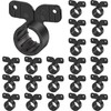 ​3/4" 50 Pcs Butterfly Pipe Clamps, Quick Snap Pex/Copper/CPvc Tubing
