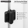 Heavy Duty Self Closing Gate Hinges with Safety Cap,Pool Gate