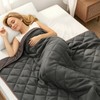 ZonLi 20lbs Weighted Blanket for Adults Sleeping, Double-Sided All Season