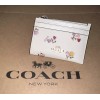Coach NWT COACH Mini Skinny ID Case Card Wallet Keychain