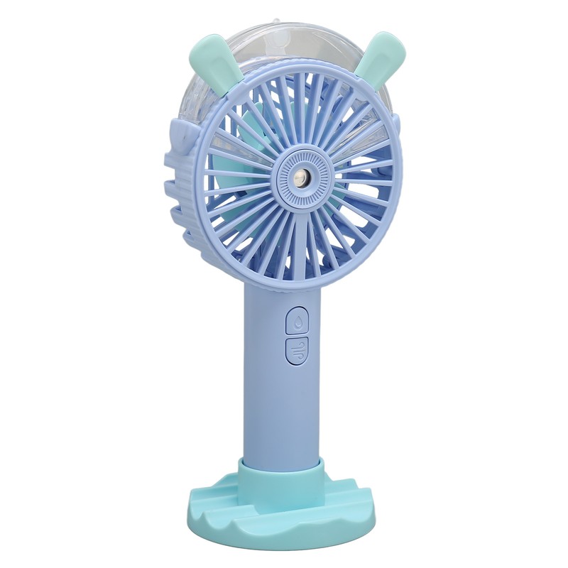 Handheld Fan Automatic Spraying USB Charging Humanized Grille Design Low