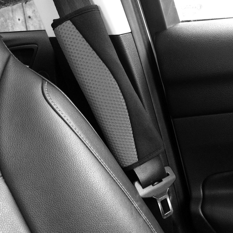 Sakura Seat Belt Pads SS5323 - Carnaby Green/Black - Hook