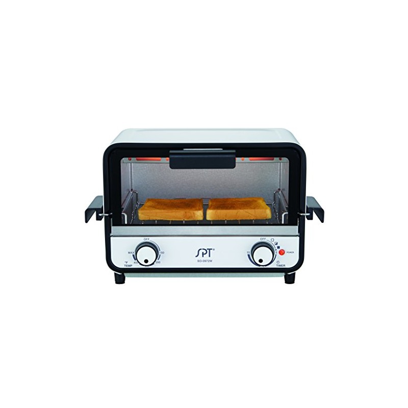 SPT SO-0972W Toaster Oven, Glossy White