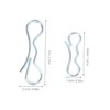 BESPORTBLE 1set Deck Clamp Set Bow Tie Cotter Pin Cotter