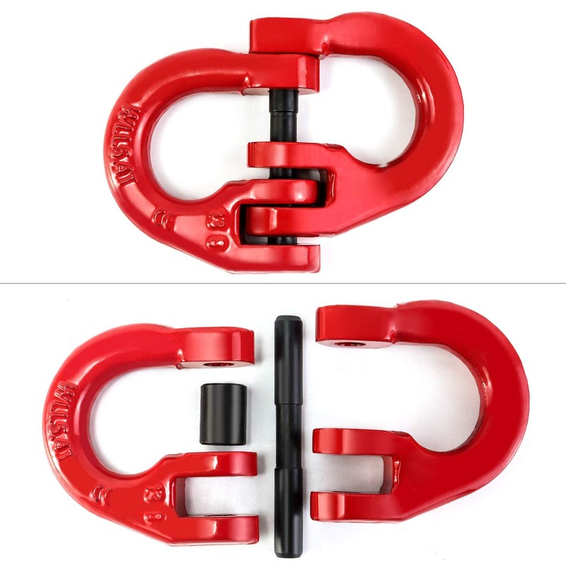 yakicag 4 Pack G80 Alloy Steel Hammerlock Coupling Link, 5/16"