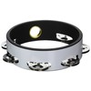 REMO Tambourine, Headless, 6" Diameter, 6 Pairs Jingles x 1