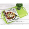 Calypso Basics by Reston Lloyd Melamine Rectangular Tray, Lime
