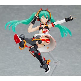Good Smile Racing Figma Hatsune Miku GT Project Racing Miku 2020 Version Non-Scale ABS & PVC Pre-Painted Action Figure