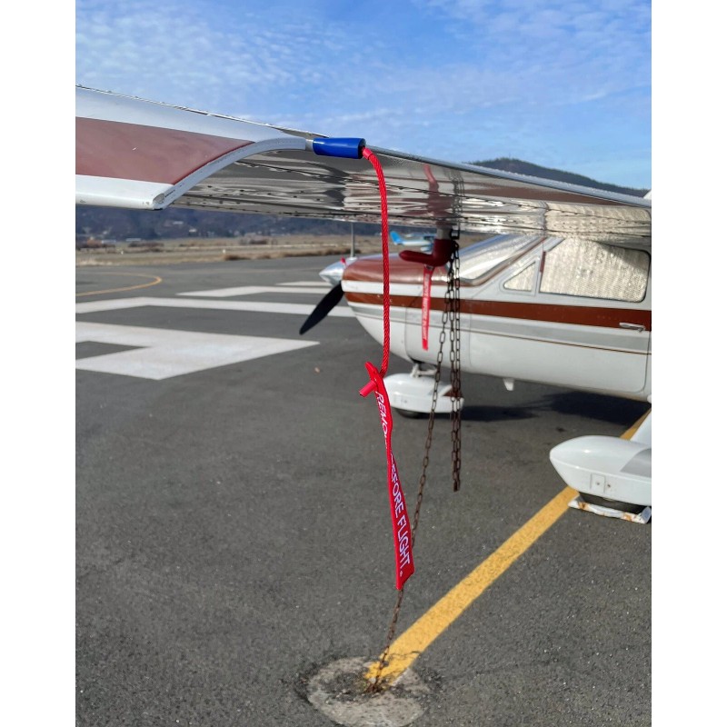 CESSNA FUEL VENT PLUG - Remove Before Flight