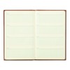 Midori 12863006 Notebook, Diary, Skima, Ruled, Brown