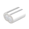 Futheda 100 pcs Aluminum Crimping Loop Sleeve Clips with Double