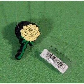 Crocs New Original Jibbitz Crocs Charm: White Rose 1 Piece