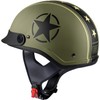 Fulmer 951 Core Half Helmet (Matte Green - Large)