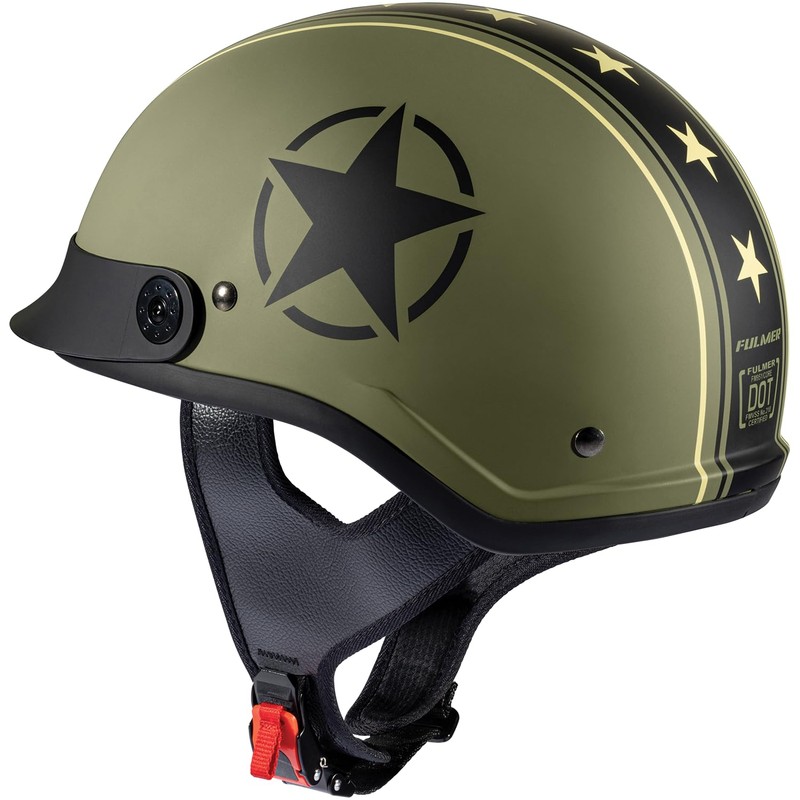 Fulmer 951 Core Half Helmet (Matte Green - Large)