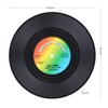 BEEK 5XVD Pack of 12 Retro Vinyl CD Record Coasters