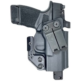 Concealment Express Plus Line IWB Holster fits Glock 19 19X 23 32 45 (G1-5) | RH | BLK KYDEX | USA Made | Rounded Gear