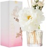 COCORRÍNA Reed Diffuser - Peony Garden 8.5oz Flower Reed Diffuser