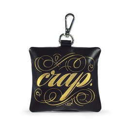 Genuine Fred Howligans Poop Bag Holder, Crap,Black