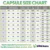 Capsules Express Size 4 Blue/White Empty Gelatin Capsules Kosher Gluten-Free