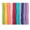 Pastel hues Merino Wool roving/Tops A Mix of 10 Colours.