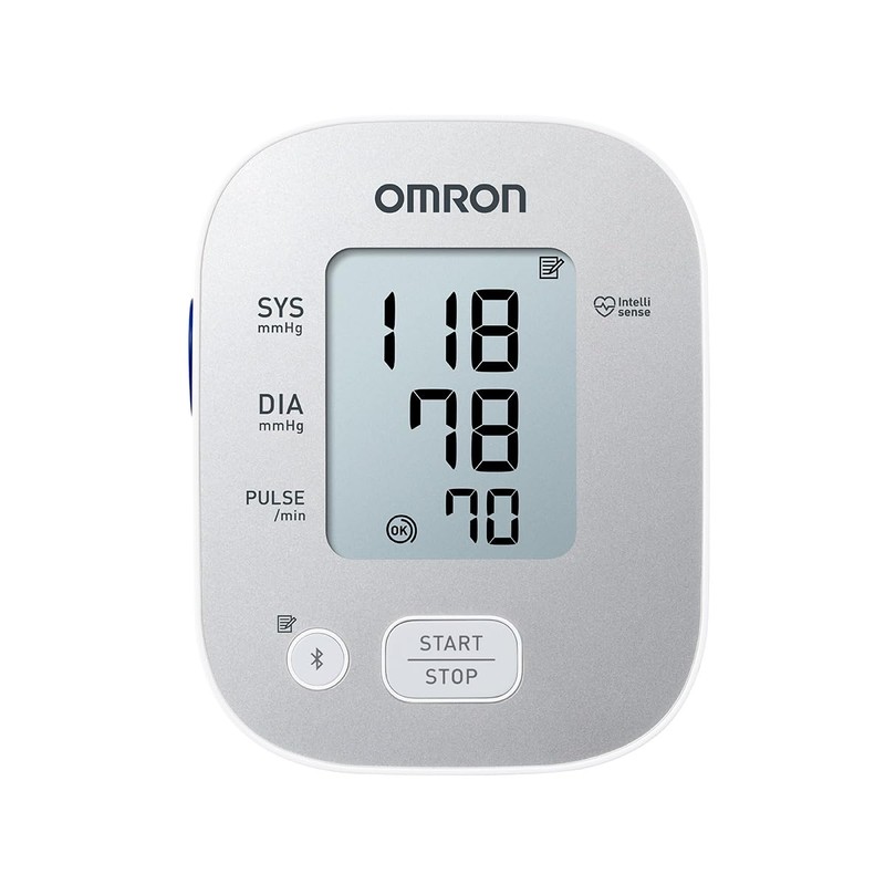 OMRON Baumanómetro automático de brazo 7144T con bluetooth, guía de