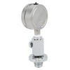 Scuba Diving Air Tank Pressure Testing Checker with 0‑400 Bar