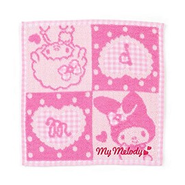 Sanrio 745600 My Melody Petite Towel (Block)