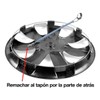 Genérico Seguros Anti Robo Universales de Tapón Tapa de Rin,