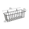 Ciieeo Bathroom Hanging Wire Basket Organizer for Wall Shelf for