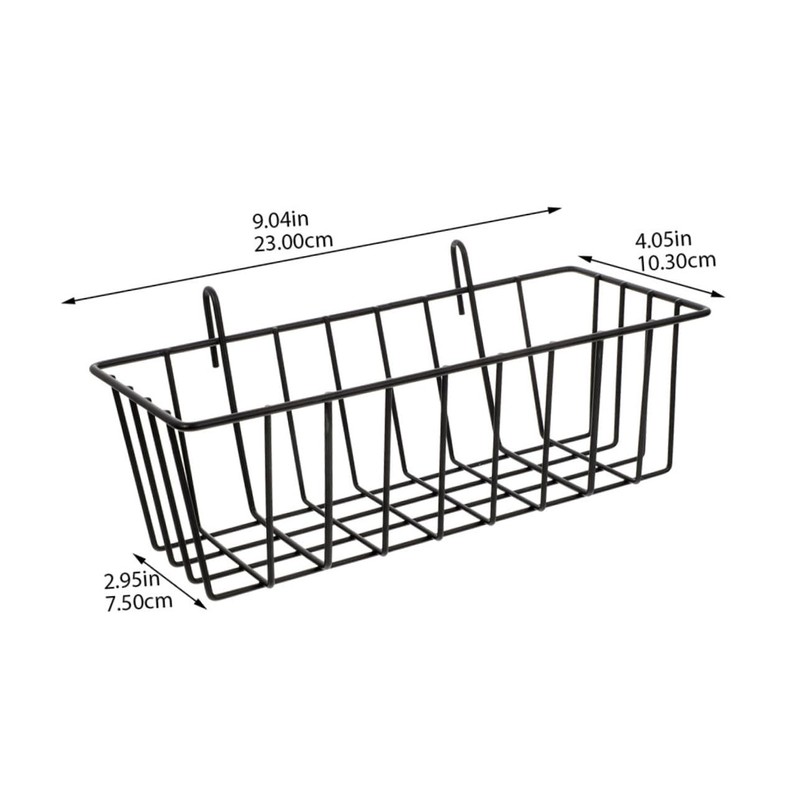 Ciieeo Bathroom Hanging Wire Basket Organizer for Wall Shelf for