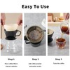 Mongdio Pour Over Coffee Maker, Ceramic Pour Over Dripper, Coffee