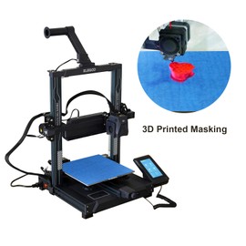 BOMEI PACK Wide Blue Painters Tape 4 Inches x 60 Yards, 3D Tape, 3D Printing Tape for Laser Cutting, 21-Day Clean Removal Wide Masking Tape | BOMEI PACK