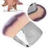 Loose Powder Brush, Flat Arched Soft Fibe Mini Makeup Brush